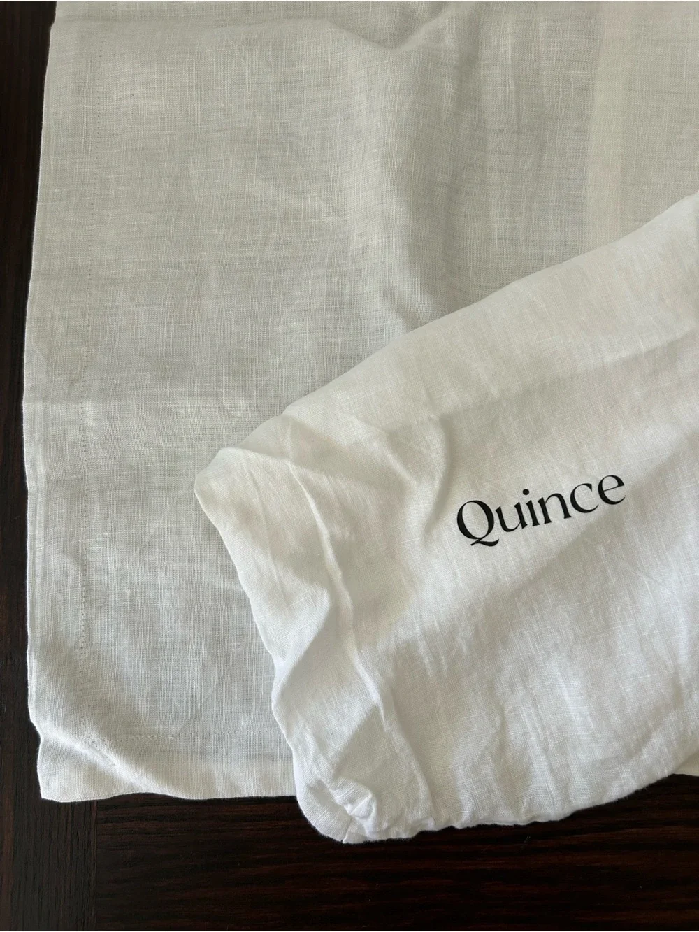 Quince Creamy White Linen Euro Sham- Soft Breathable Bedding NEW